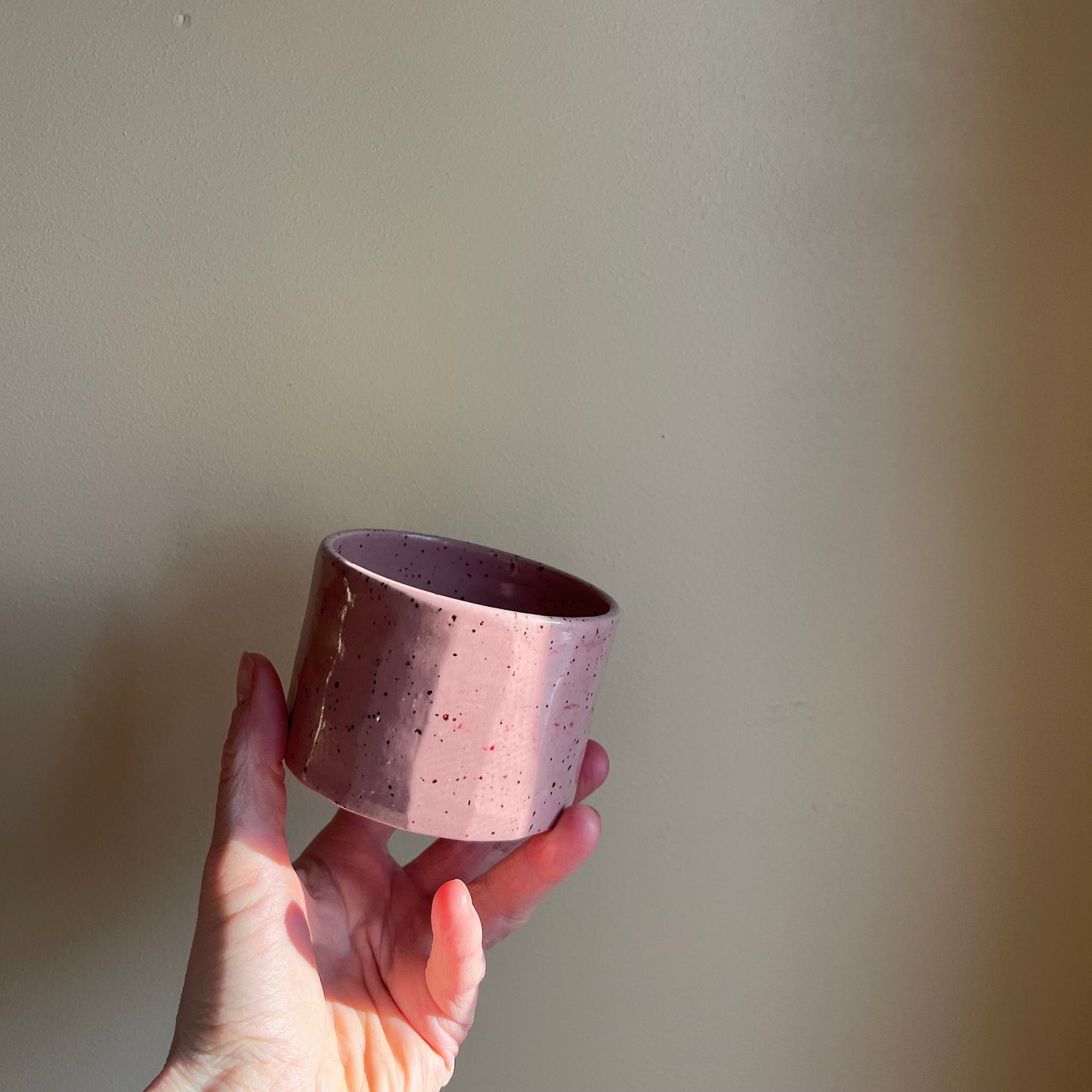 Pink Barista mug