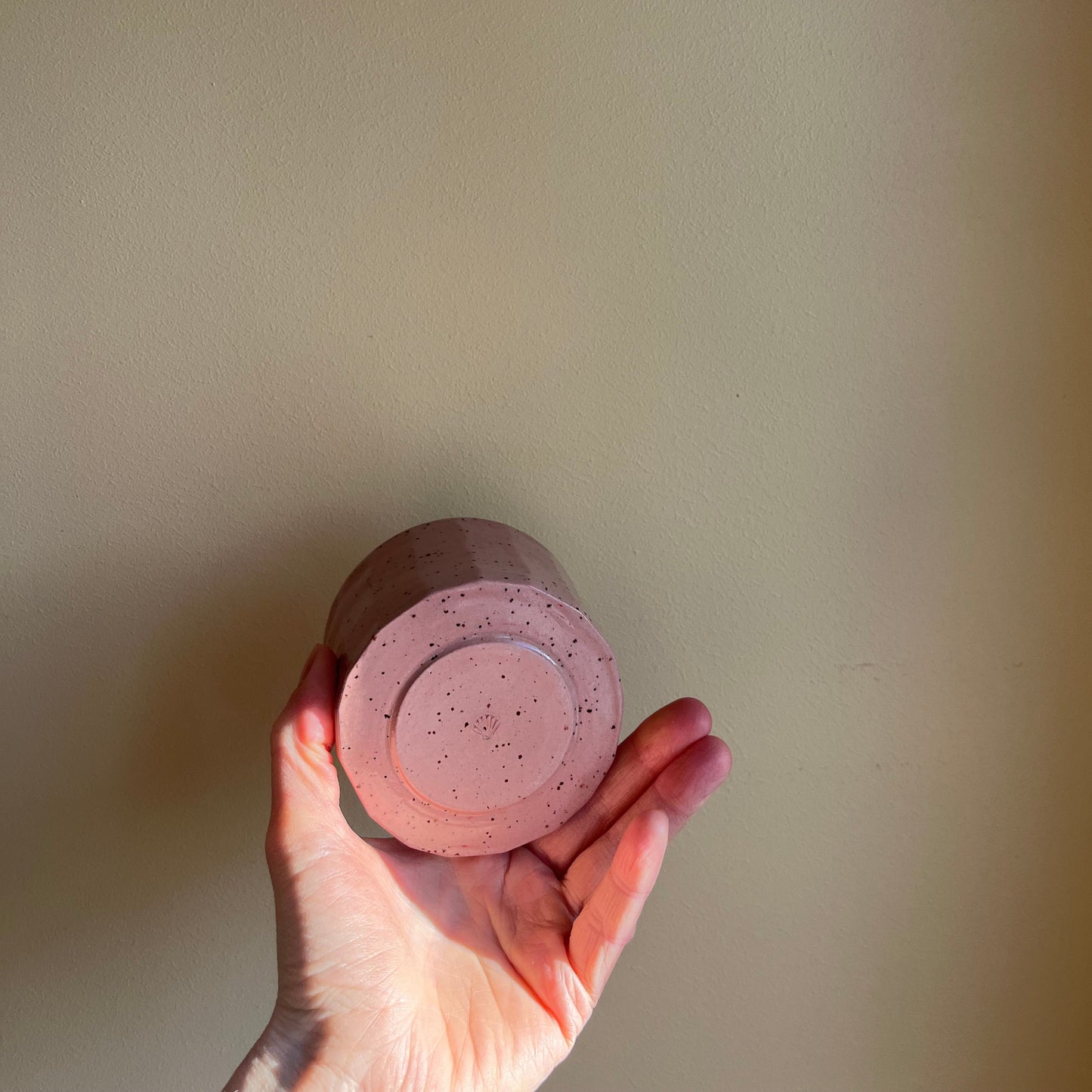 Pink Barista mug
