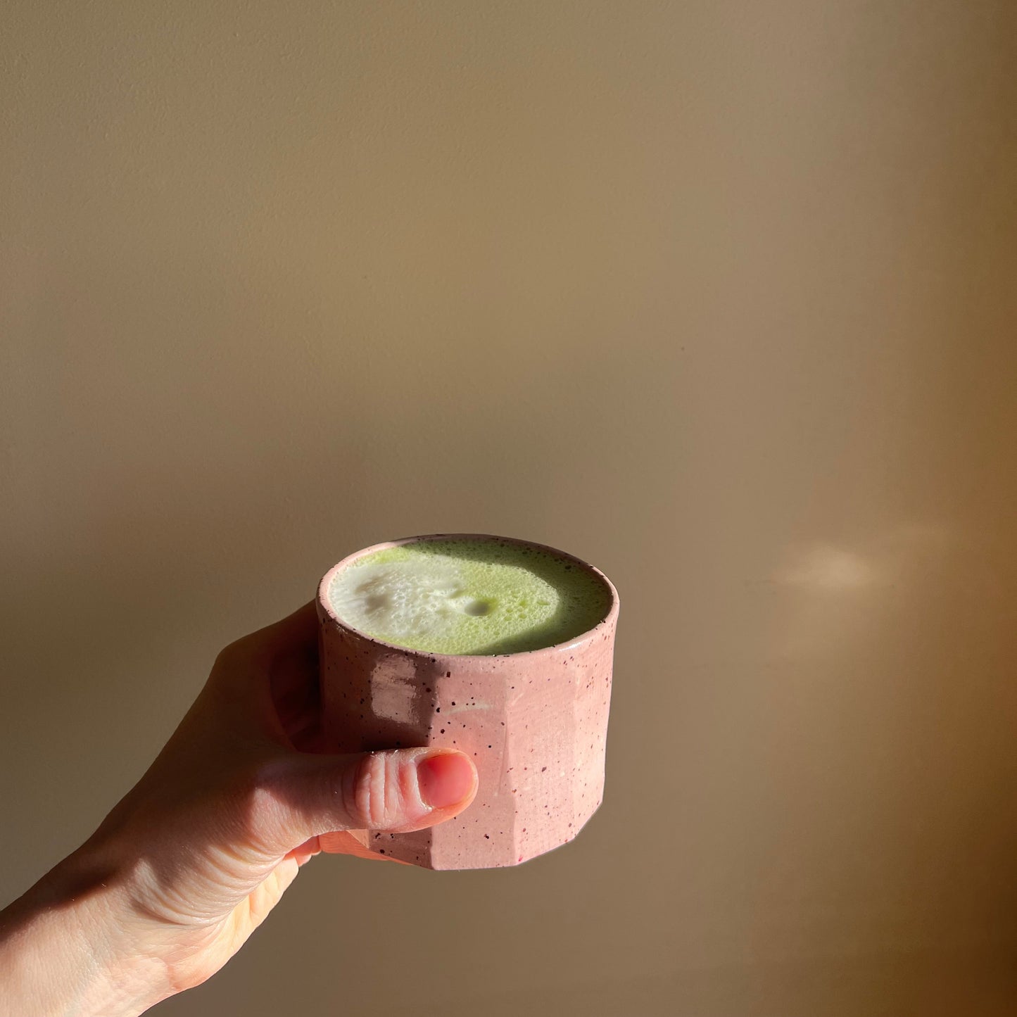 Pink Barista mug