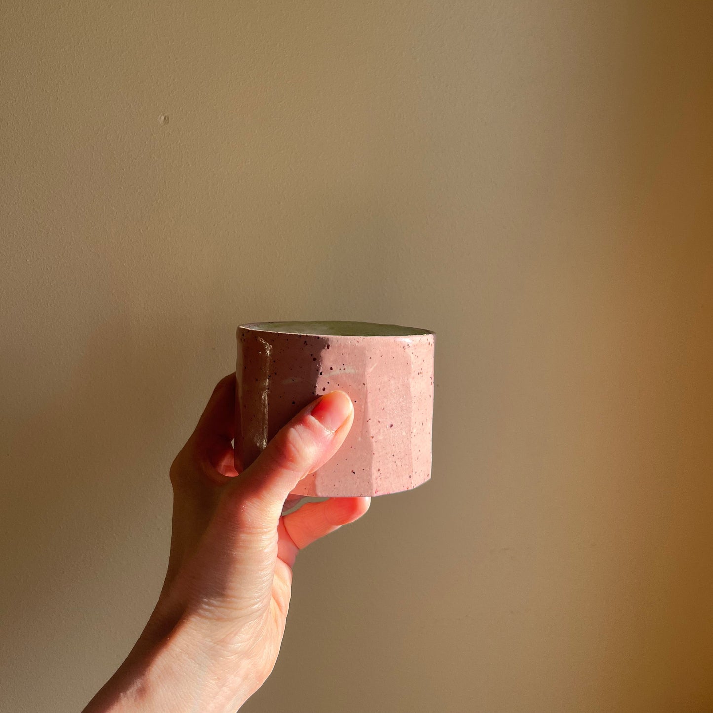 Pink Barista mug