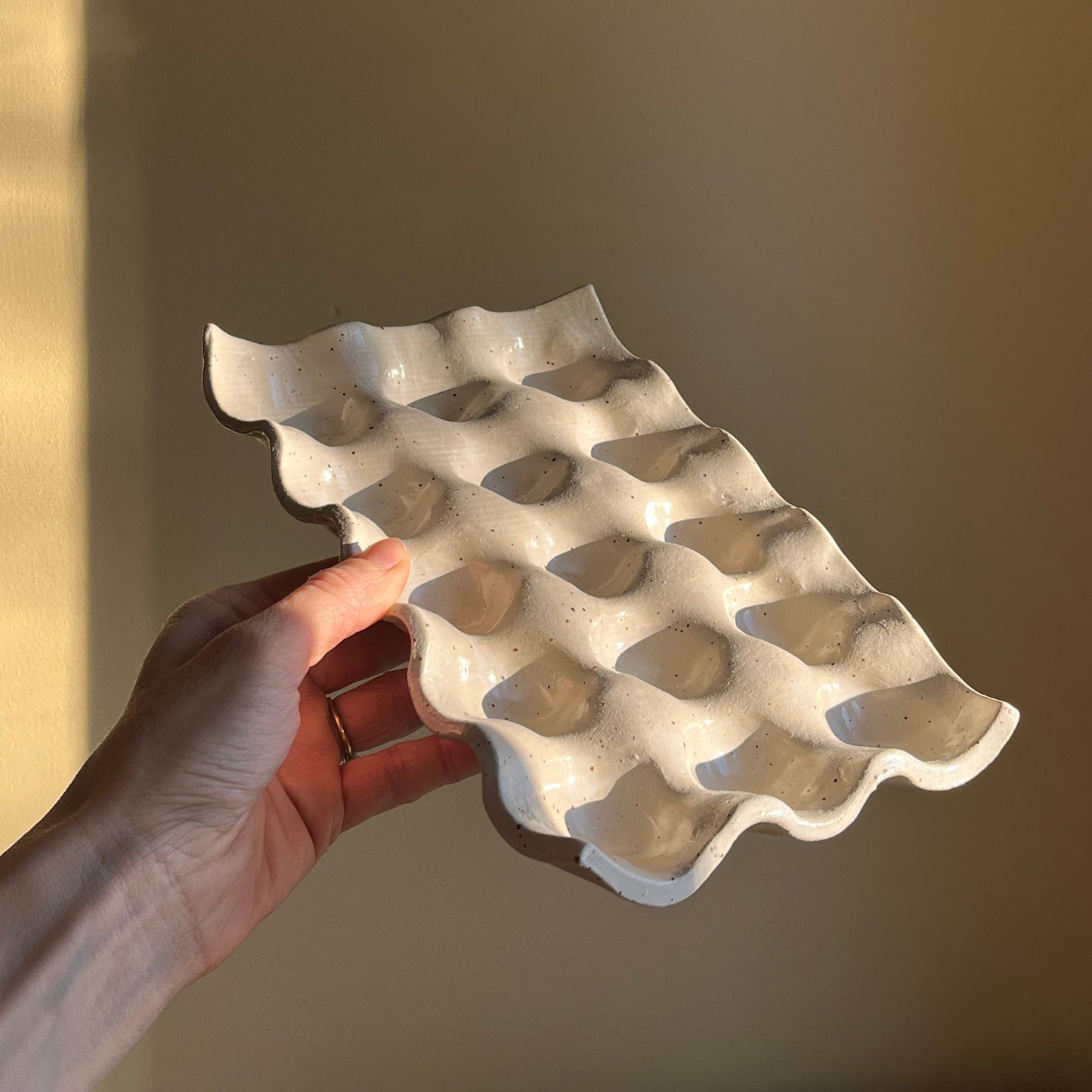Speckled Egg tray