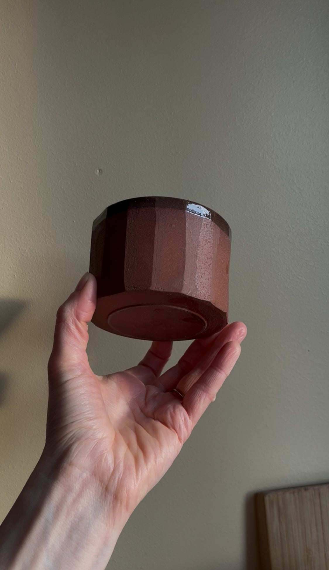 Red Clay Barista Mug