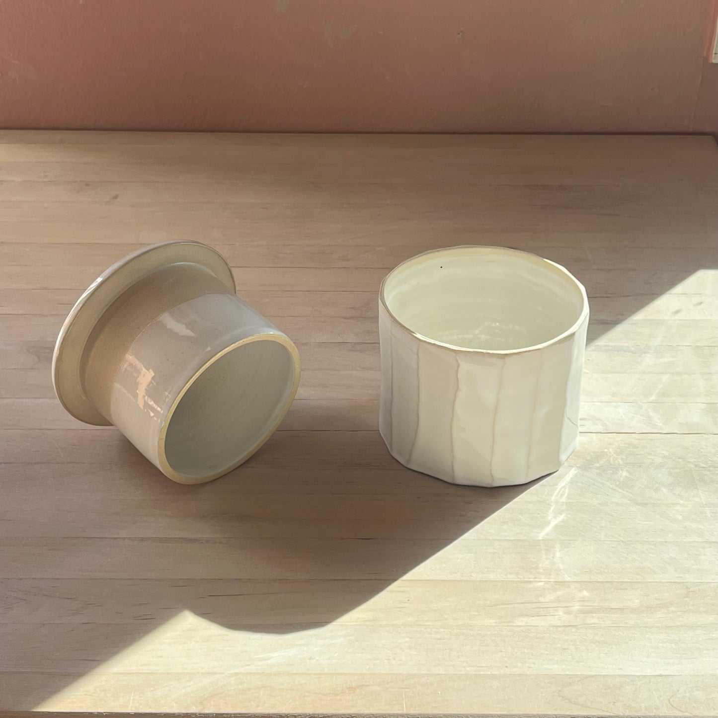 Butter Bell - White Faceted