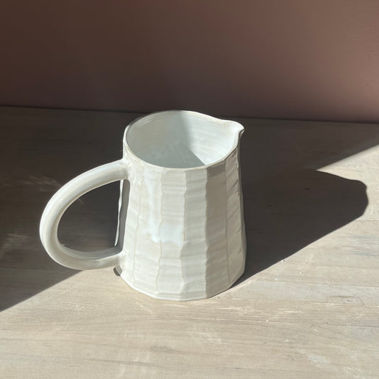 Faceted Pitcher