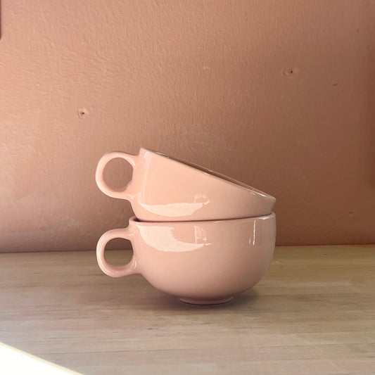 Pink cappuccino