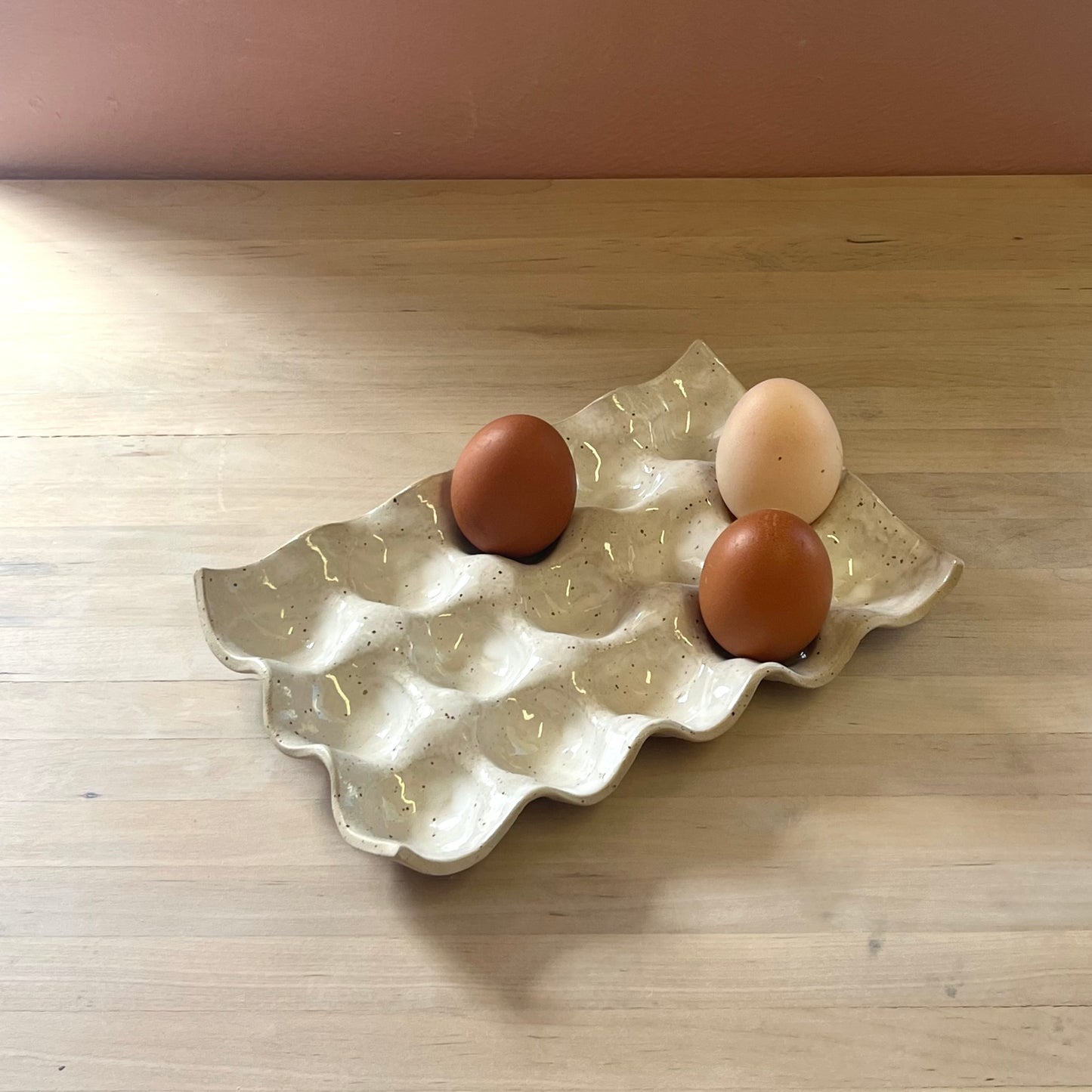 Speckled Egg tray