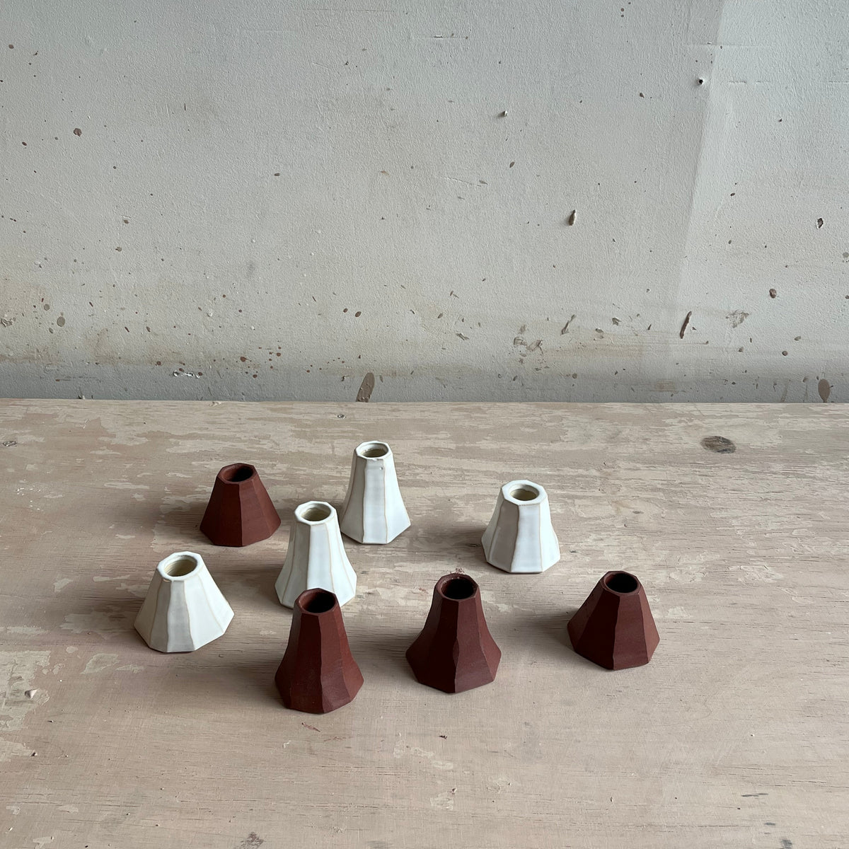 *COMING SOON* Faceted candle holders