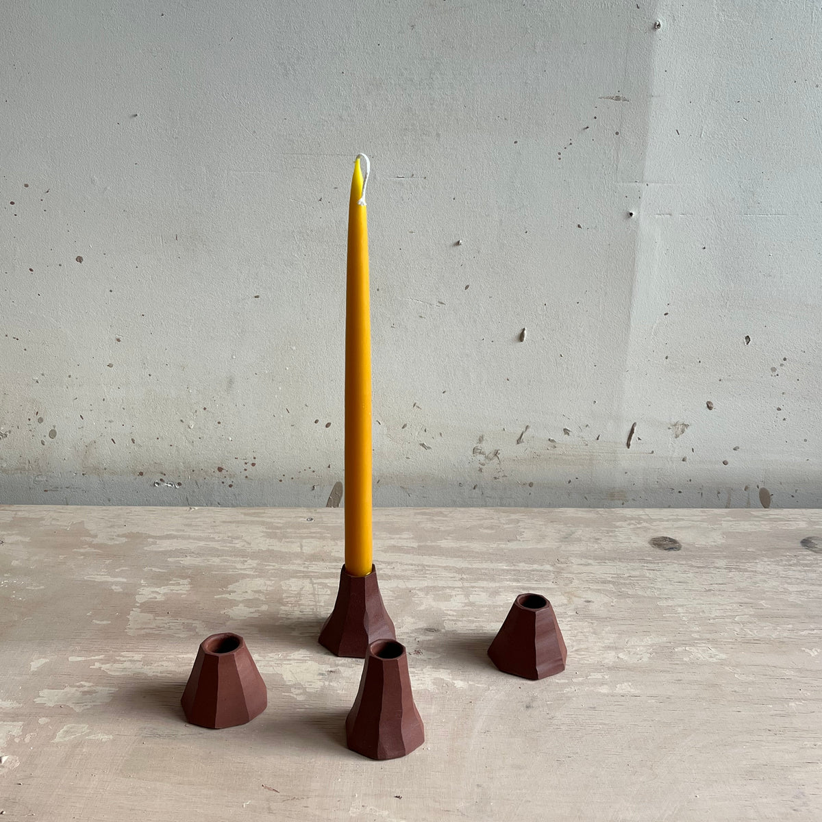 *COMING SOON* Faceted candle holders
